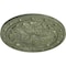 Ekena Millwork Foster Acanthus Leaf Medallion (Canopies up to 2 1/4"), 20 1/2"OD x 1 1/2"P, Athenian Green Crackle CM20FOAGC - alternate 3